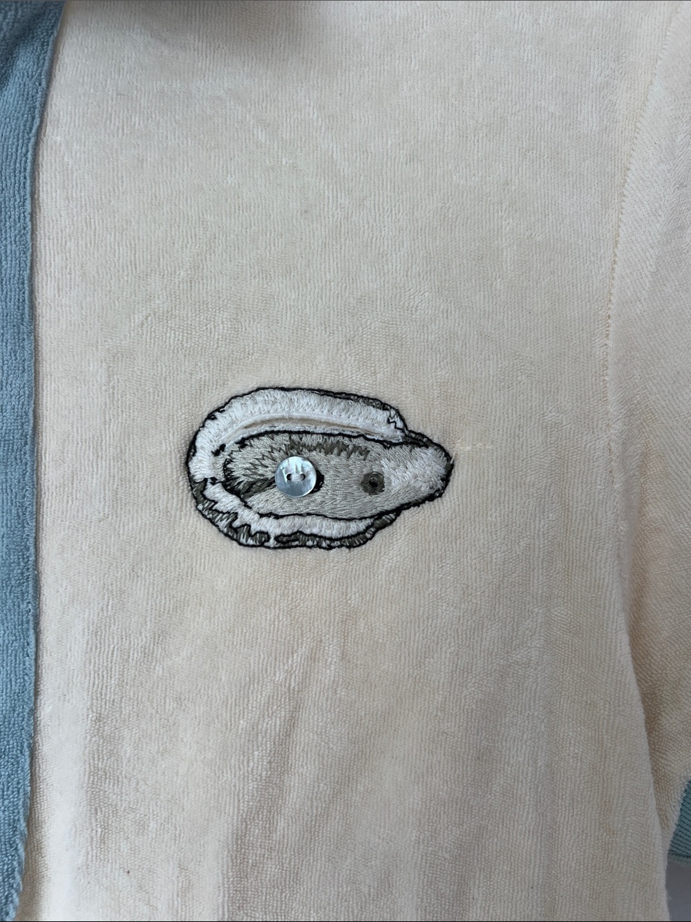 Tombolo Aw Schucks Cabana Terry Cloth Billion Oyster Terry Polo XS ➕ - Picture 3 of 6